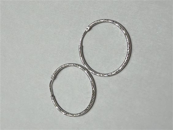 Orecchini Domar Donna Cerchi argento 925 diamantati in Argento ORAR-503-280 - ORAR-503-280